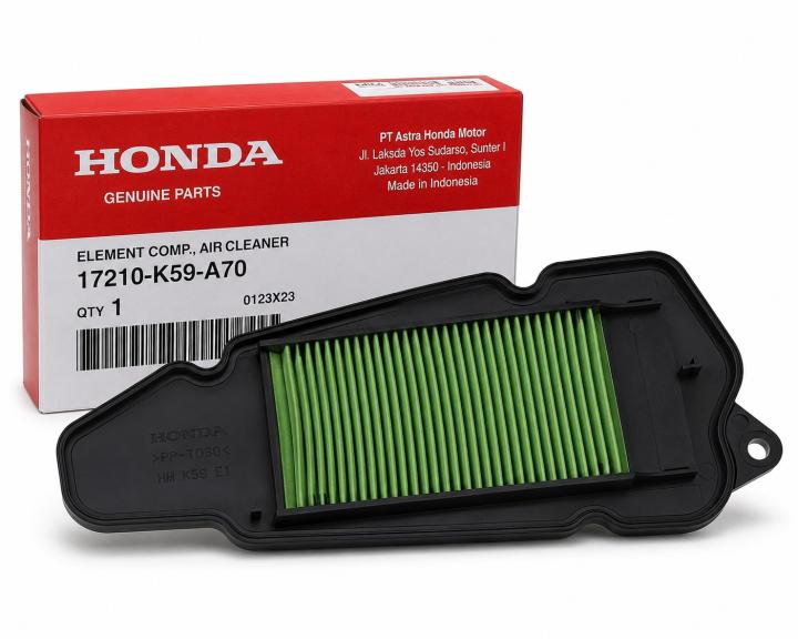 Filter Udara Kotor Bisa Bikin Motor Honda Boros Bensin